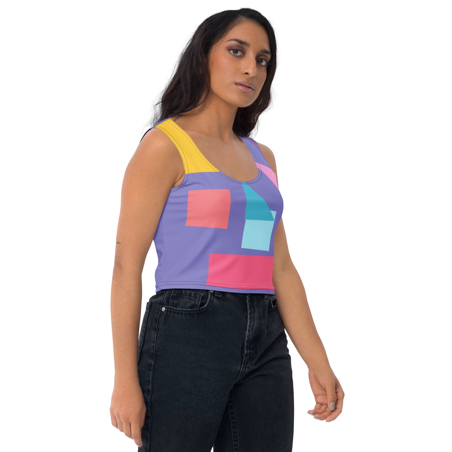 Geometry-Crop Top