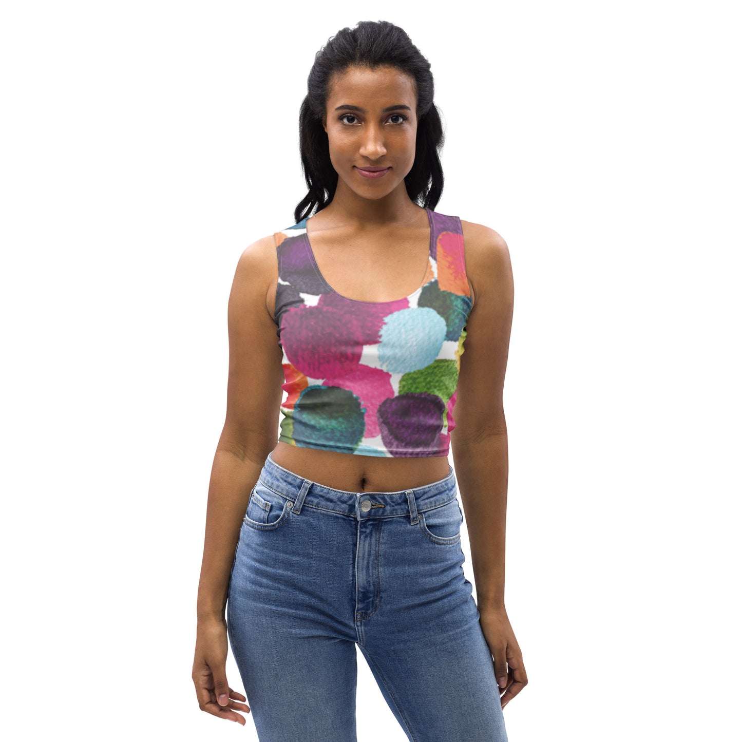 Colorful Bliss-Crop Top