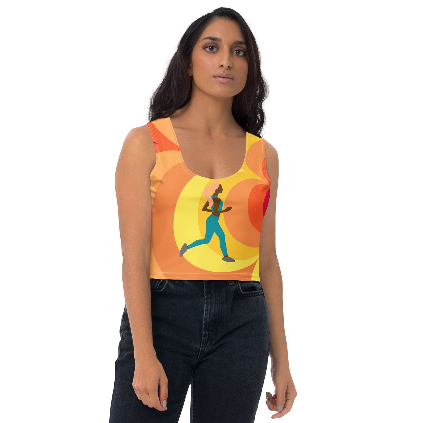 Relaxing Jog-Crop Top