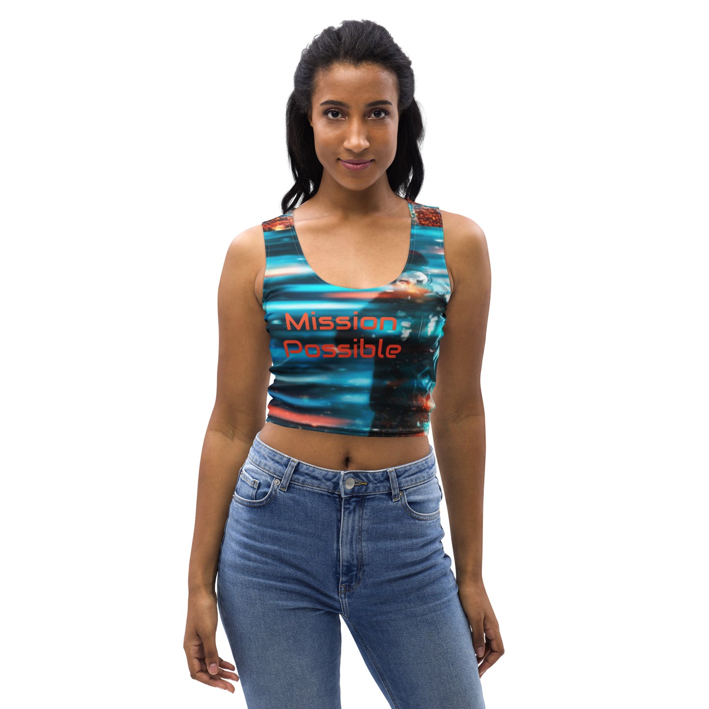 Mission Possible-Crop Top