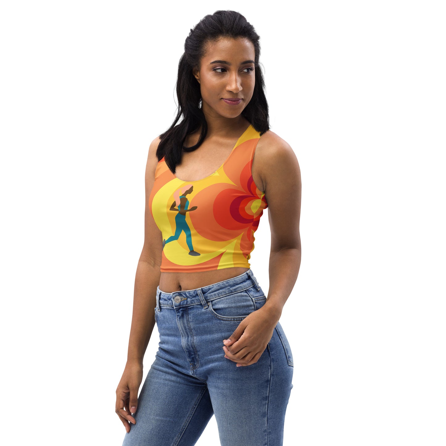 Relaxing Jog-Crop Top