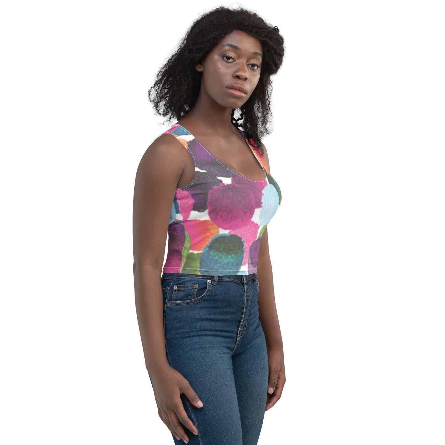 Colorful Bliss-Crop Top