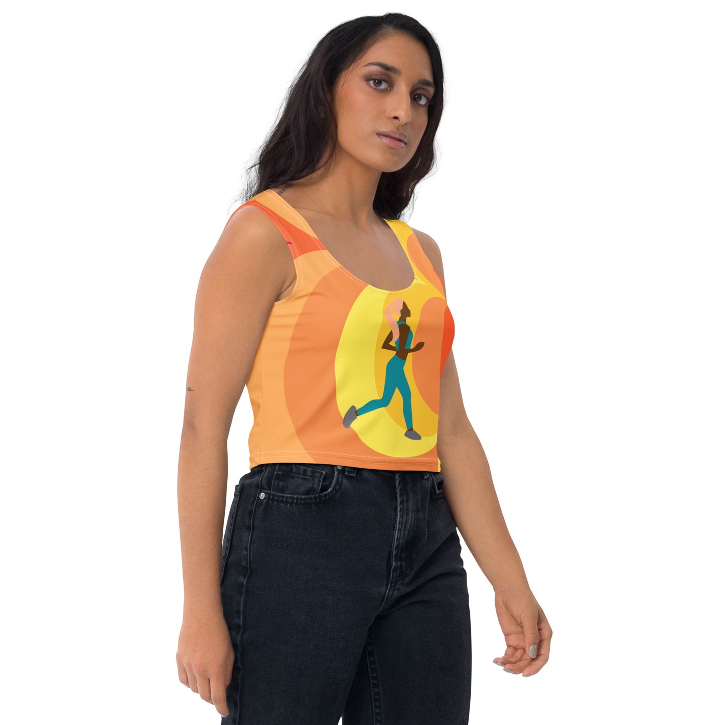 Relaxing Jog-Crop Top