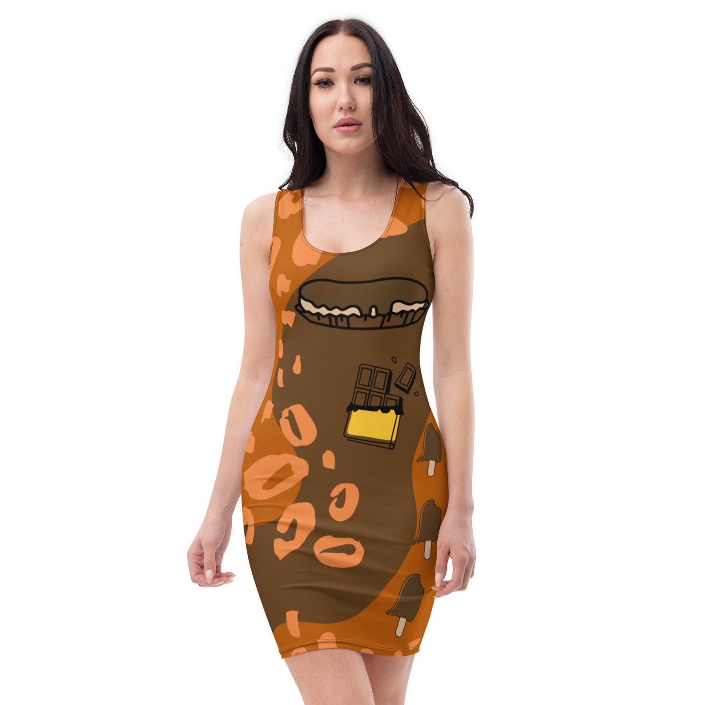 Chocolate Bodycon Dress