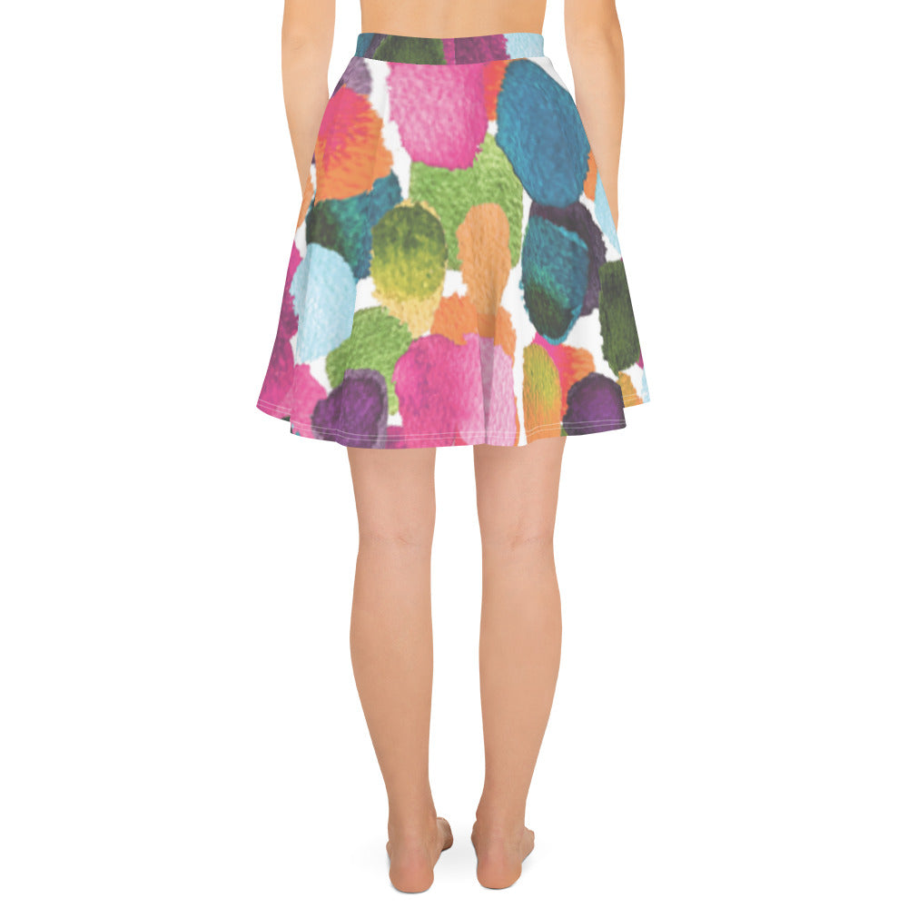 Colorful Bliss-Flare Skirt