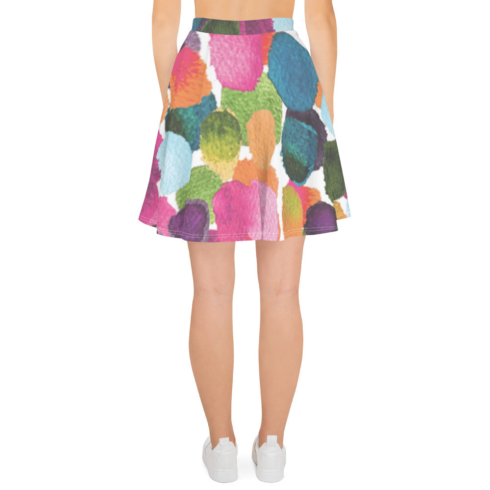 Colorful Bliss-Flare Skirt