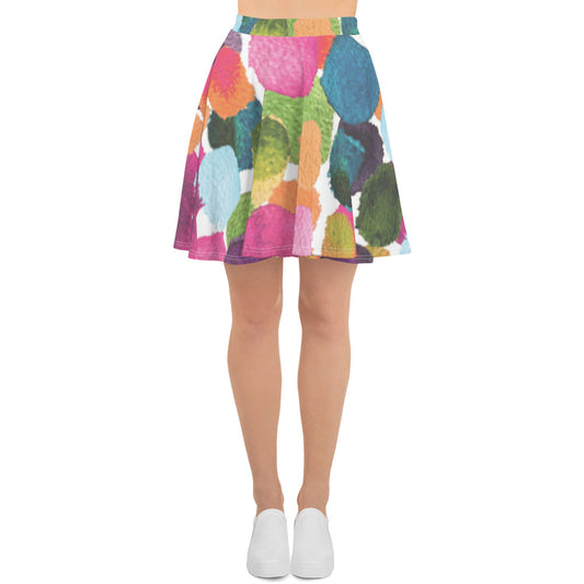 Colorful Bliss-Flare Skirt