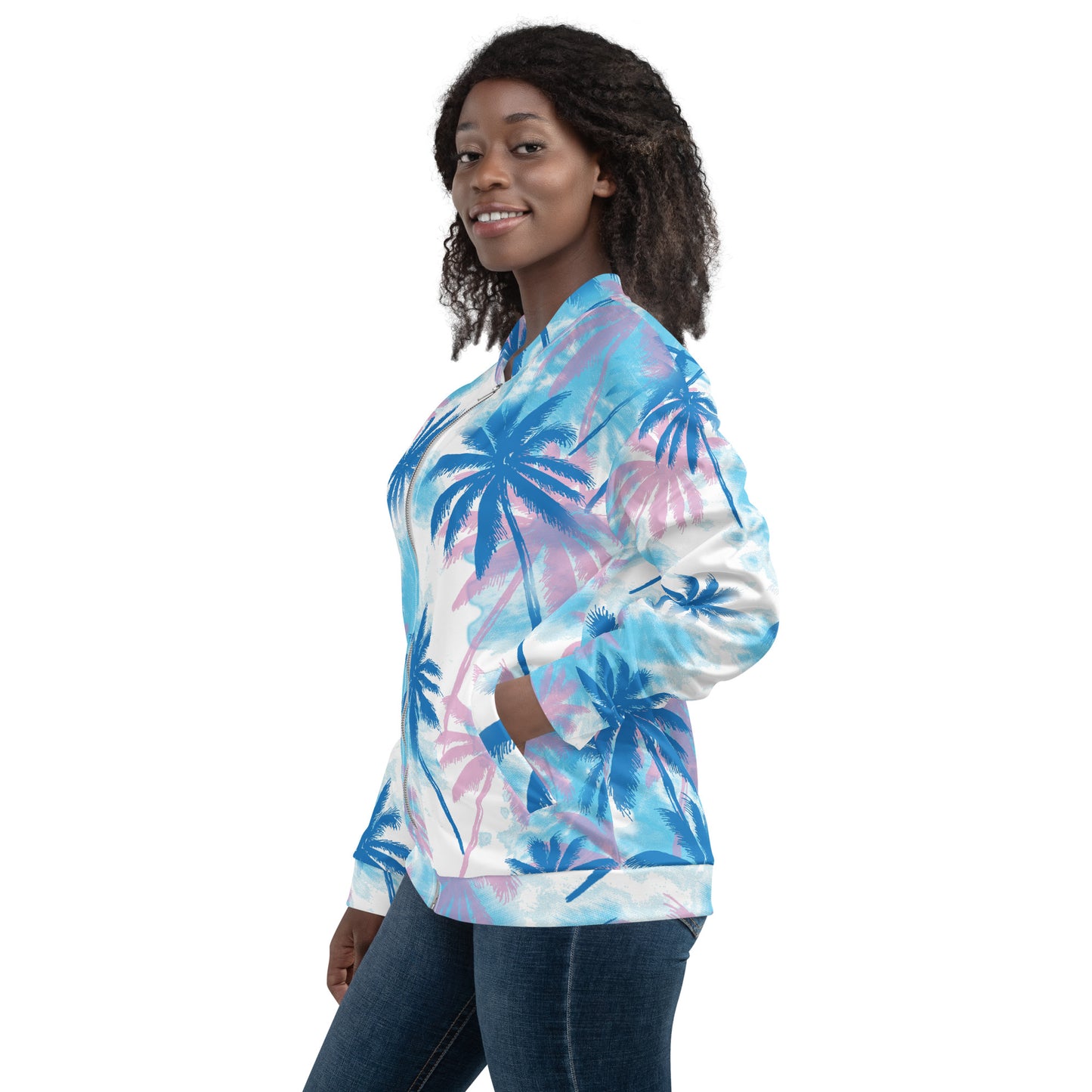 Tropical Breeze-Unisex Bomber Jacket
