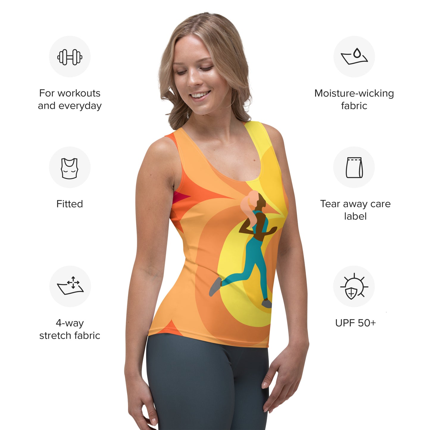 Relaxing Jog- Tank Top