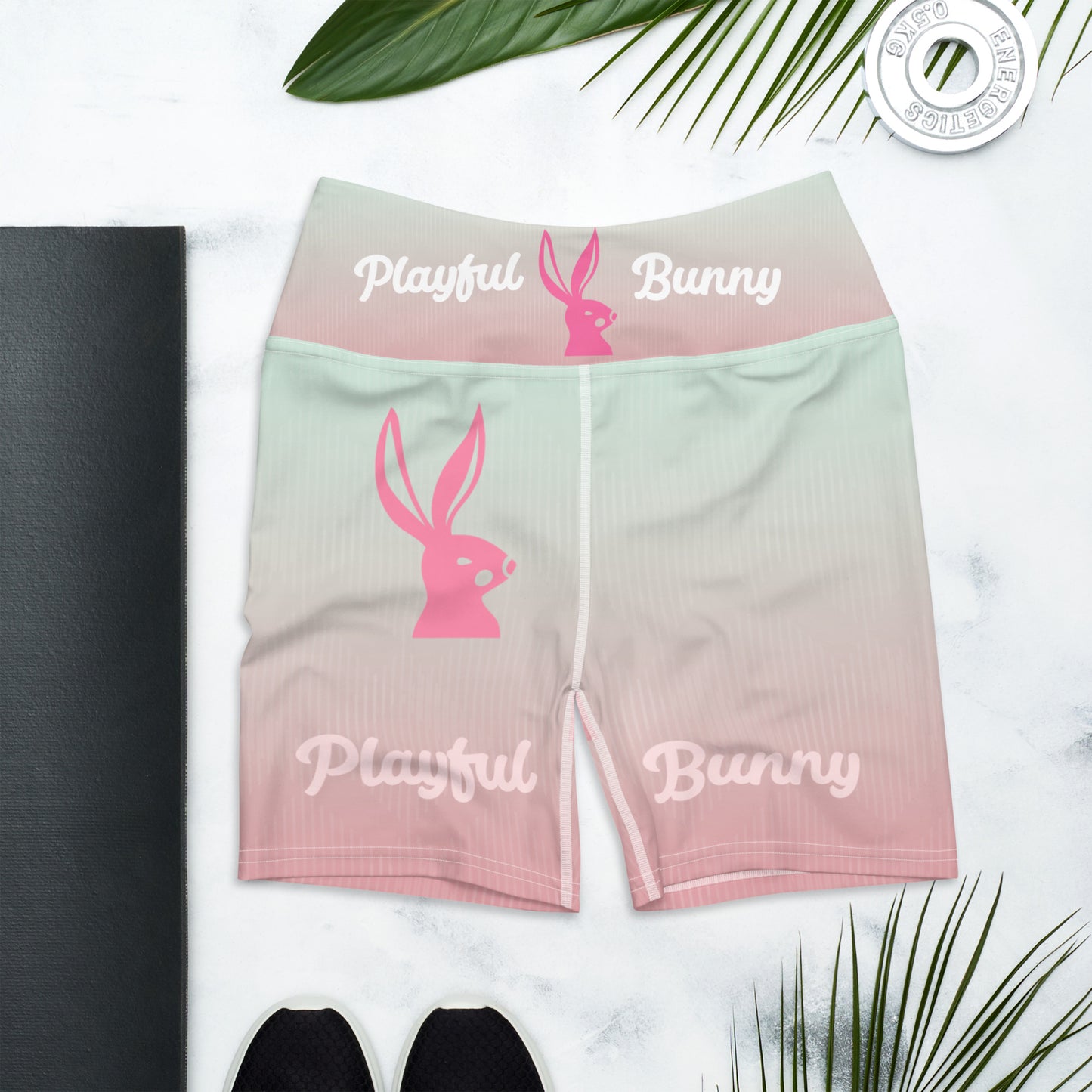 Playful Bunny-Yoga Shorts 2.0