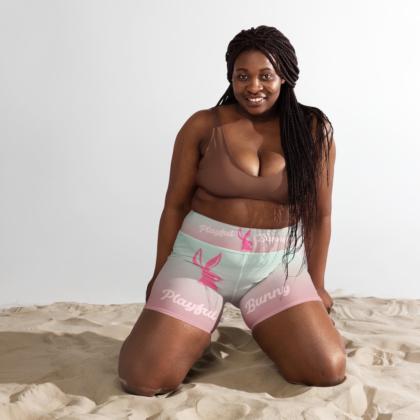 Playful Bunny-Yoga Shorts 3.0