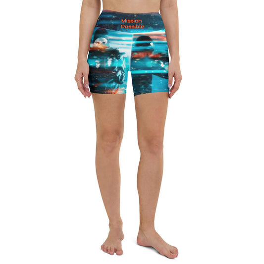Mission Possible-Yoga Shorts