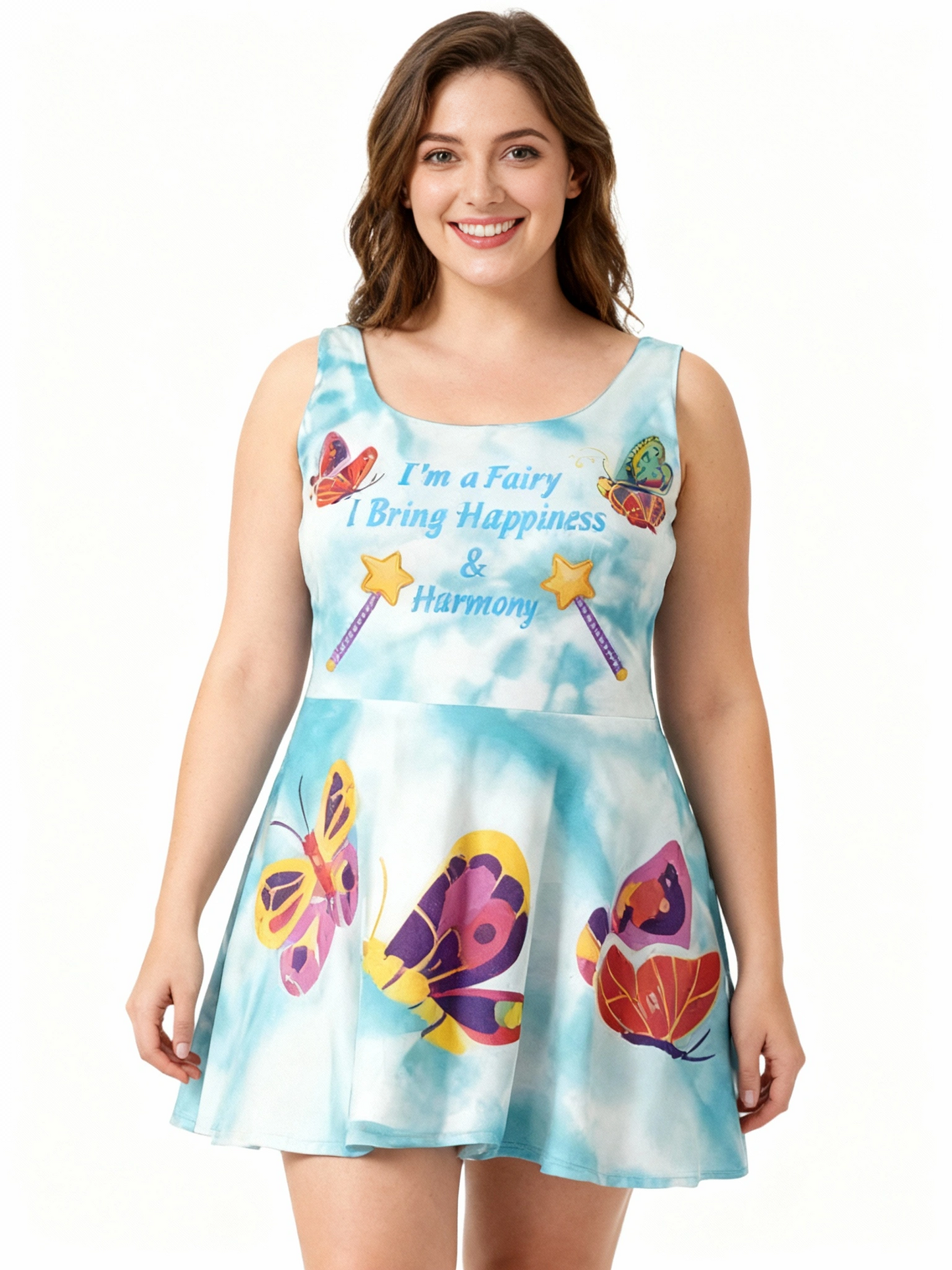 I'm A Fairy Dress- With Wands