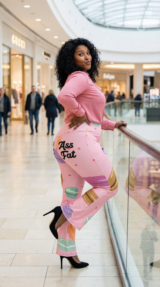 The Thighs Match-Flare leggings