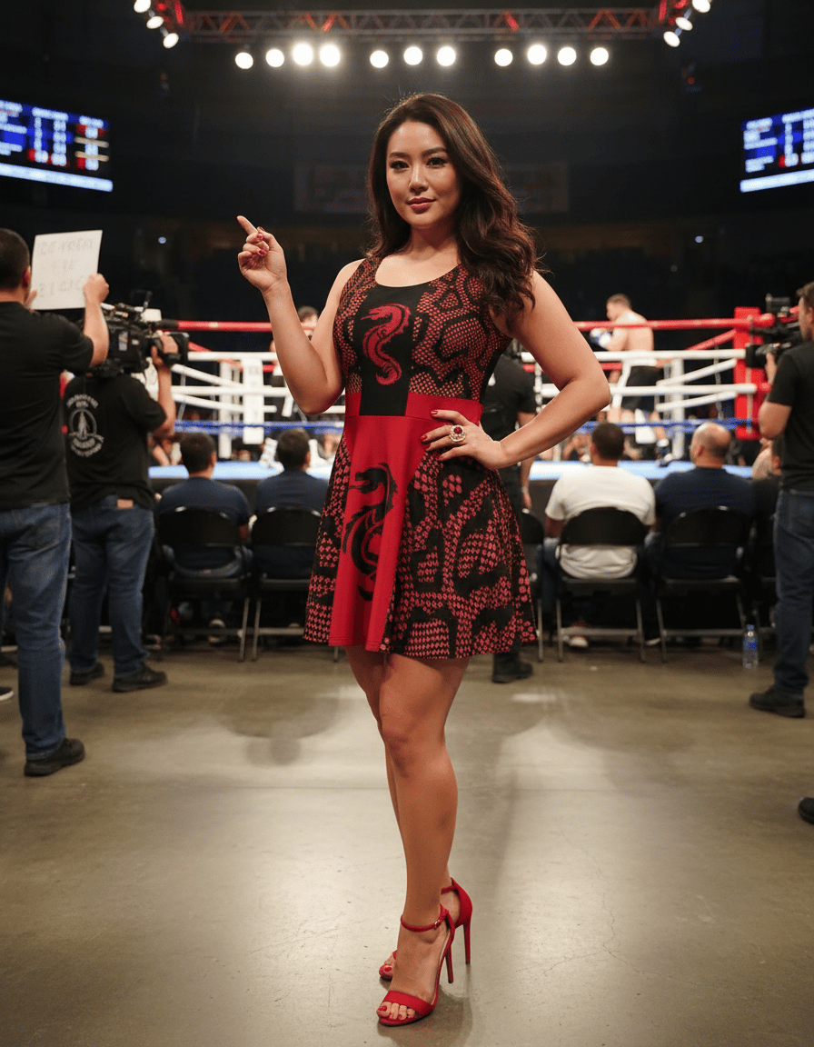 Red Dragon 🐉-Flare Dress(Version 2)