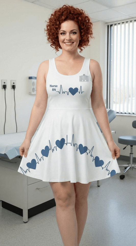 Night Nurse 🏥 Flare Dress(version 3)