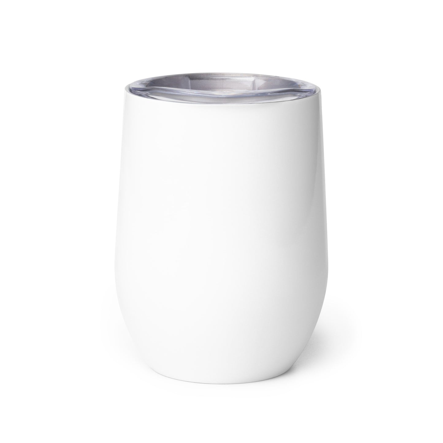 Signature-Wine tumbler(White)