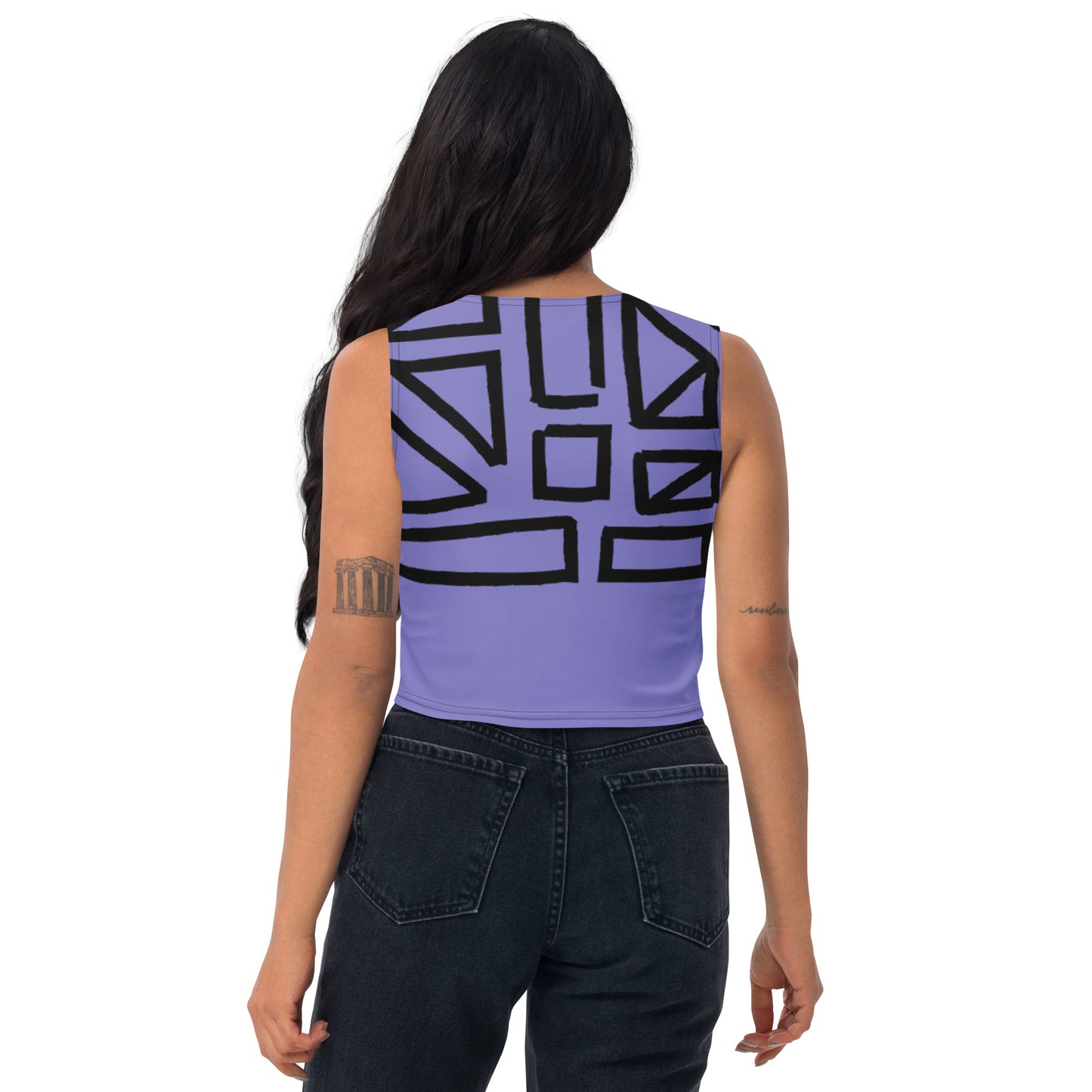Geometry-Crop Top