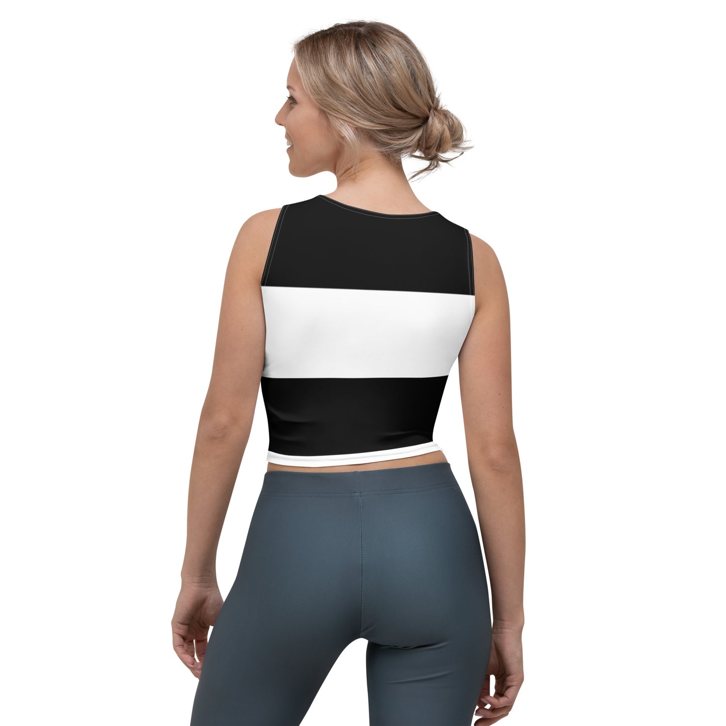 Babygirl-Crop Top(Black&White)