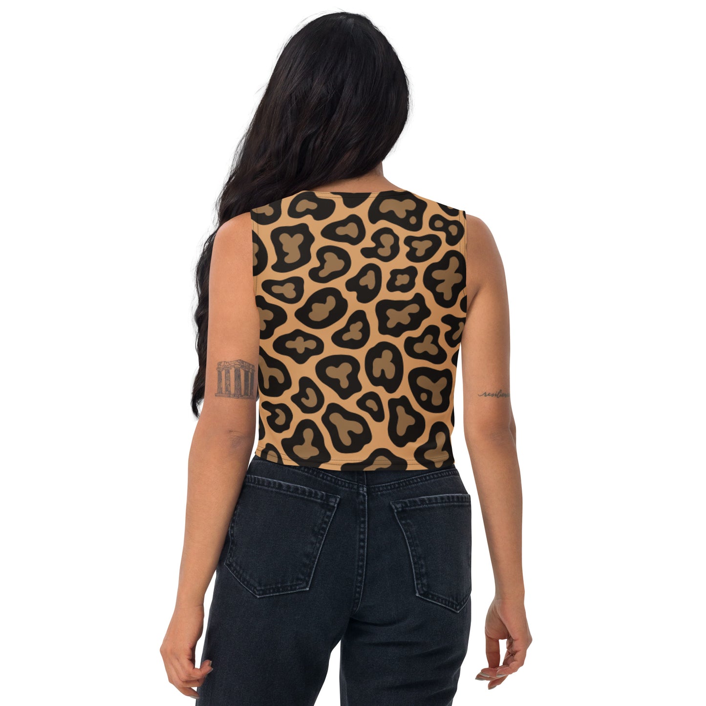 Cheetah-Crop Top