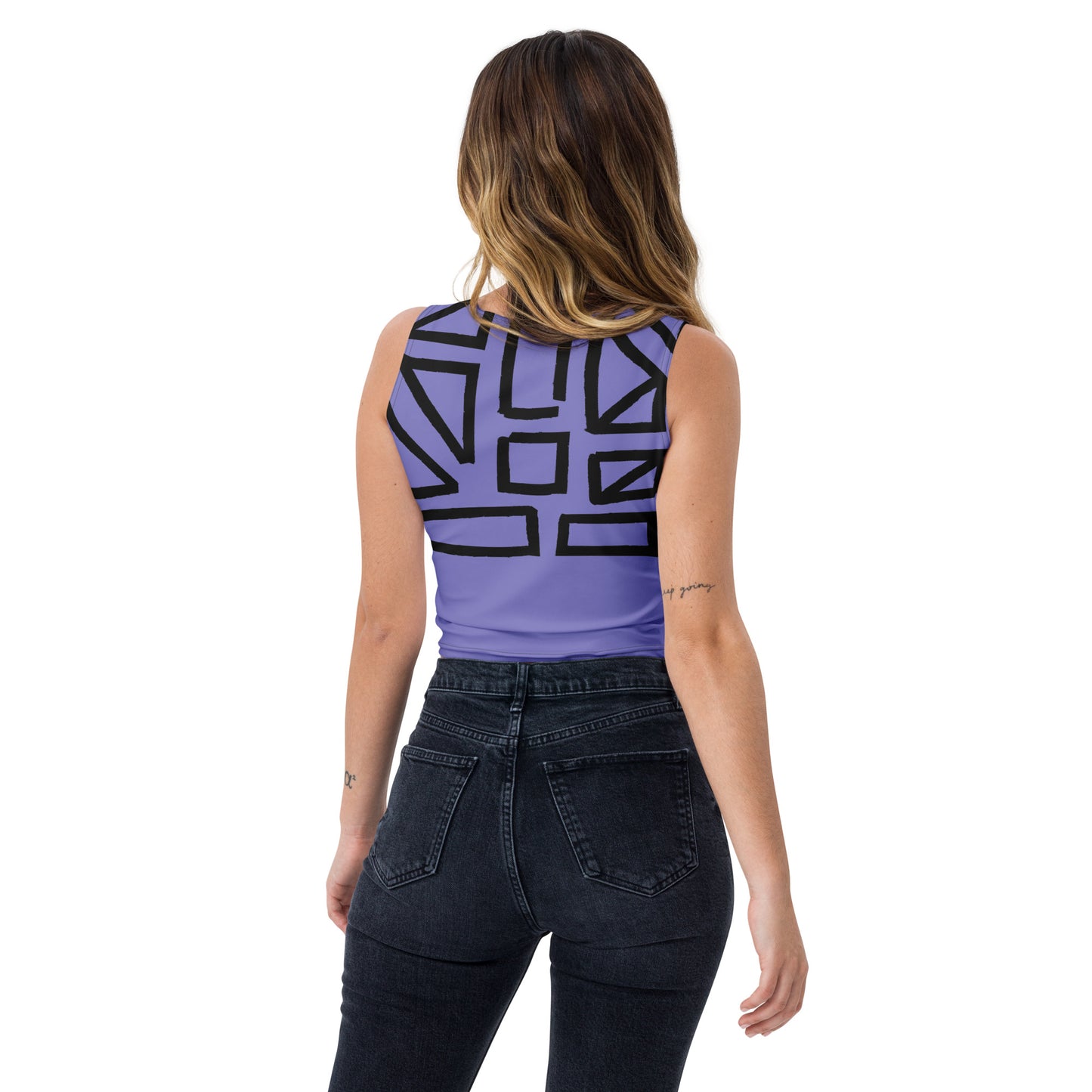 Geometry-Crop Top