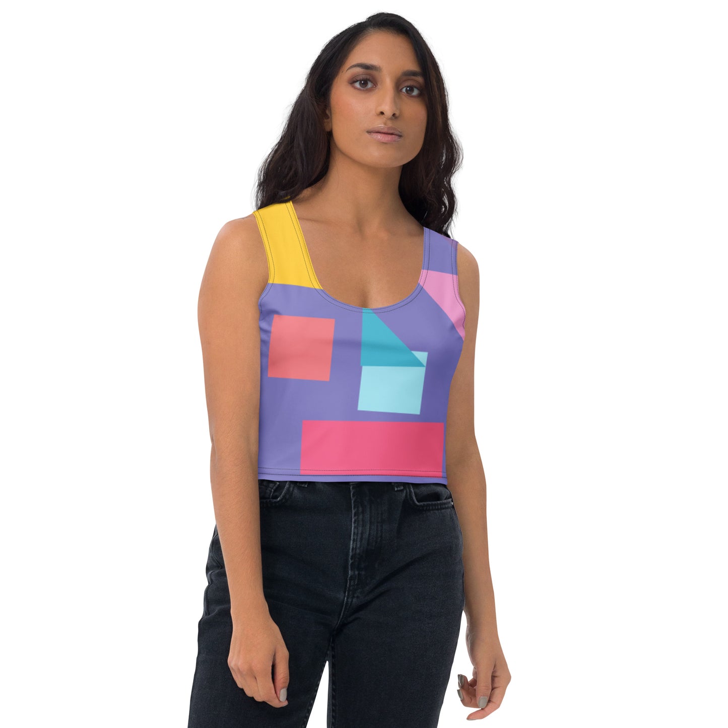 Geometry-Crop Top