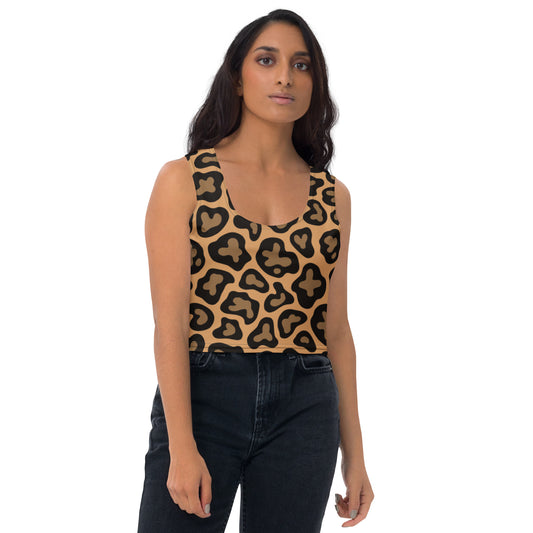Cheetah-Crop Top