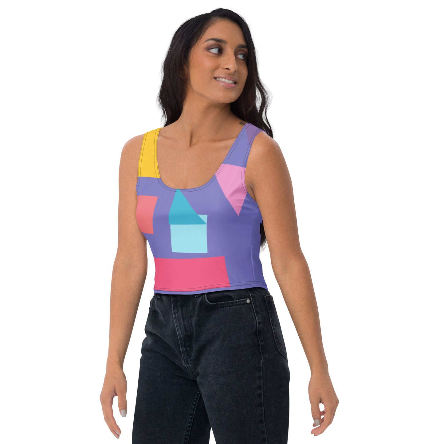 Geometry-Crop Top