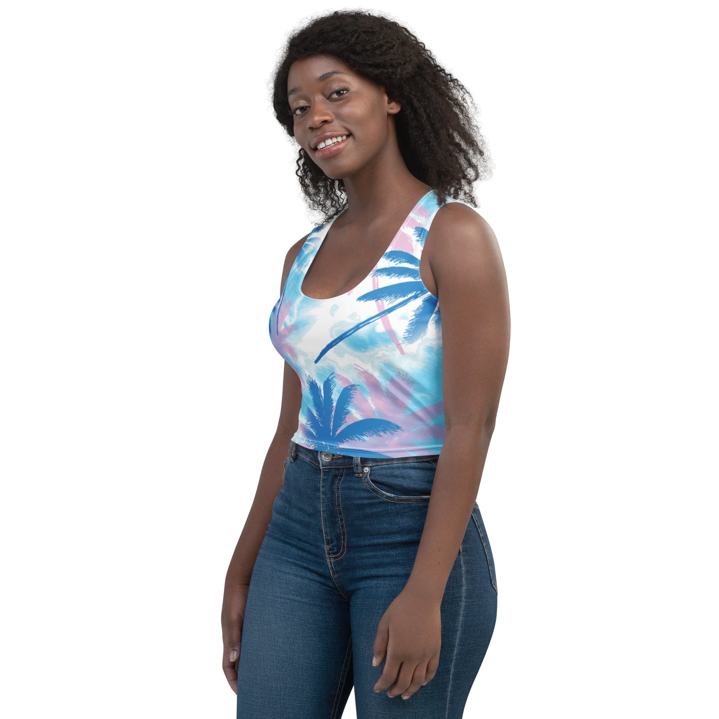 Tropical Breeze-Crop Top