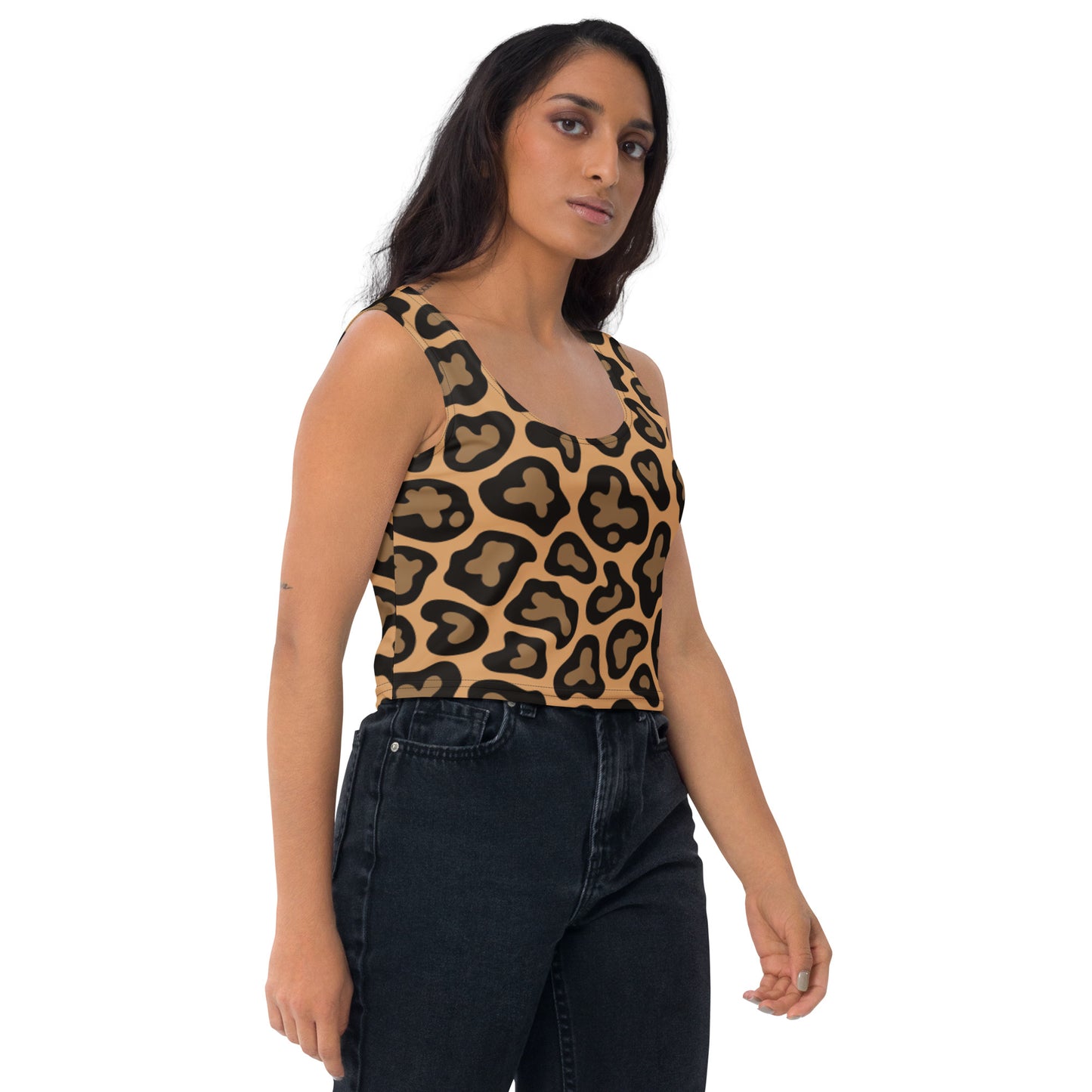 Cheetah-Crop Top