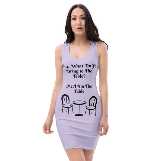 The Table Dress- Purple