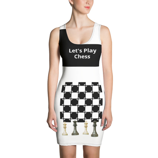 Chess Dress-Black& White