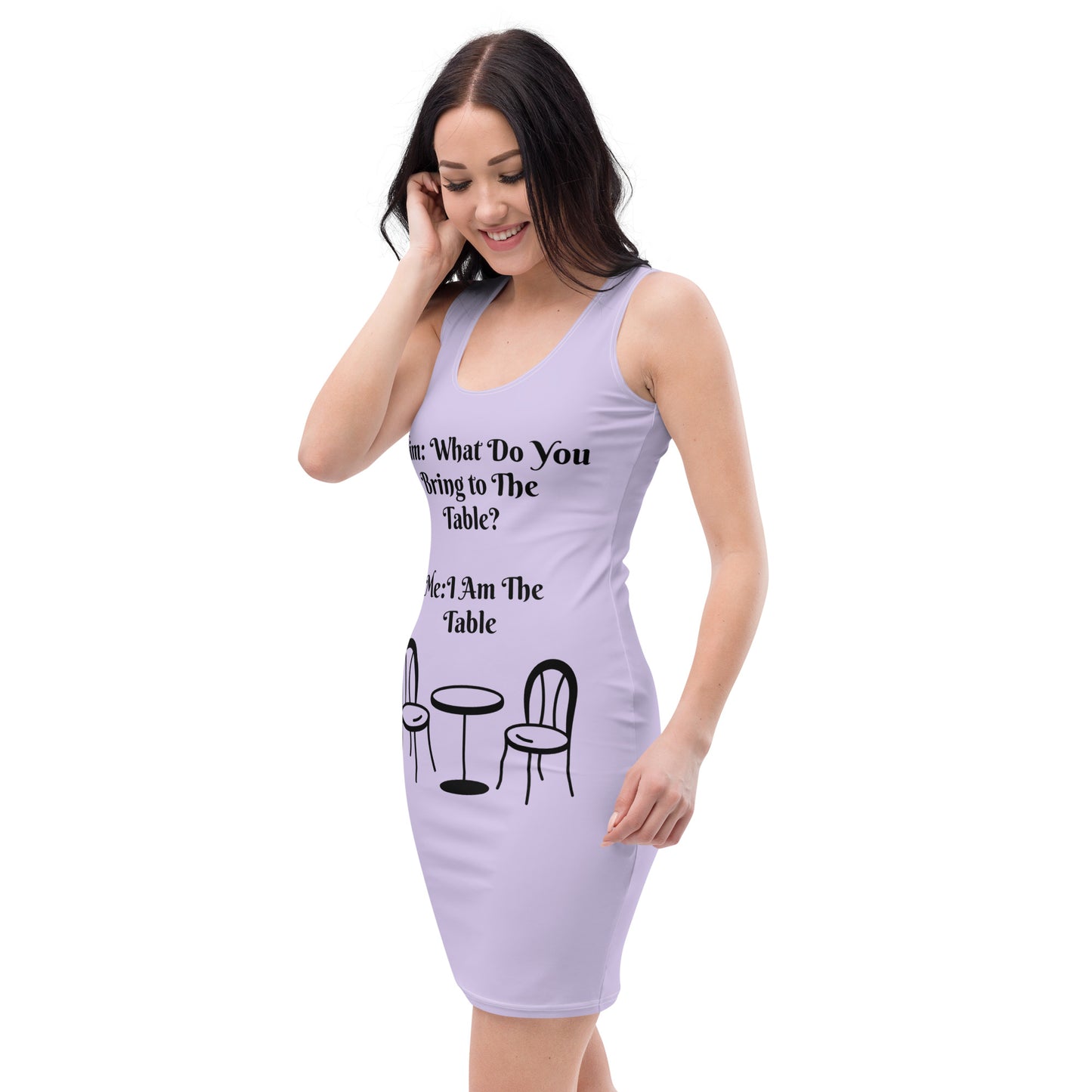 The Table Dress- Purple