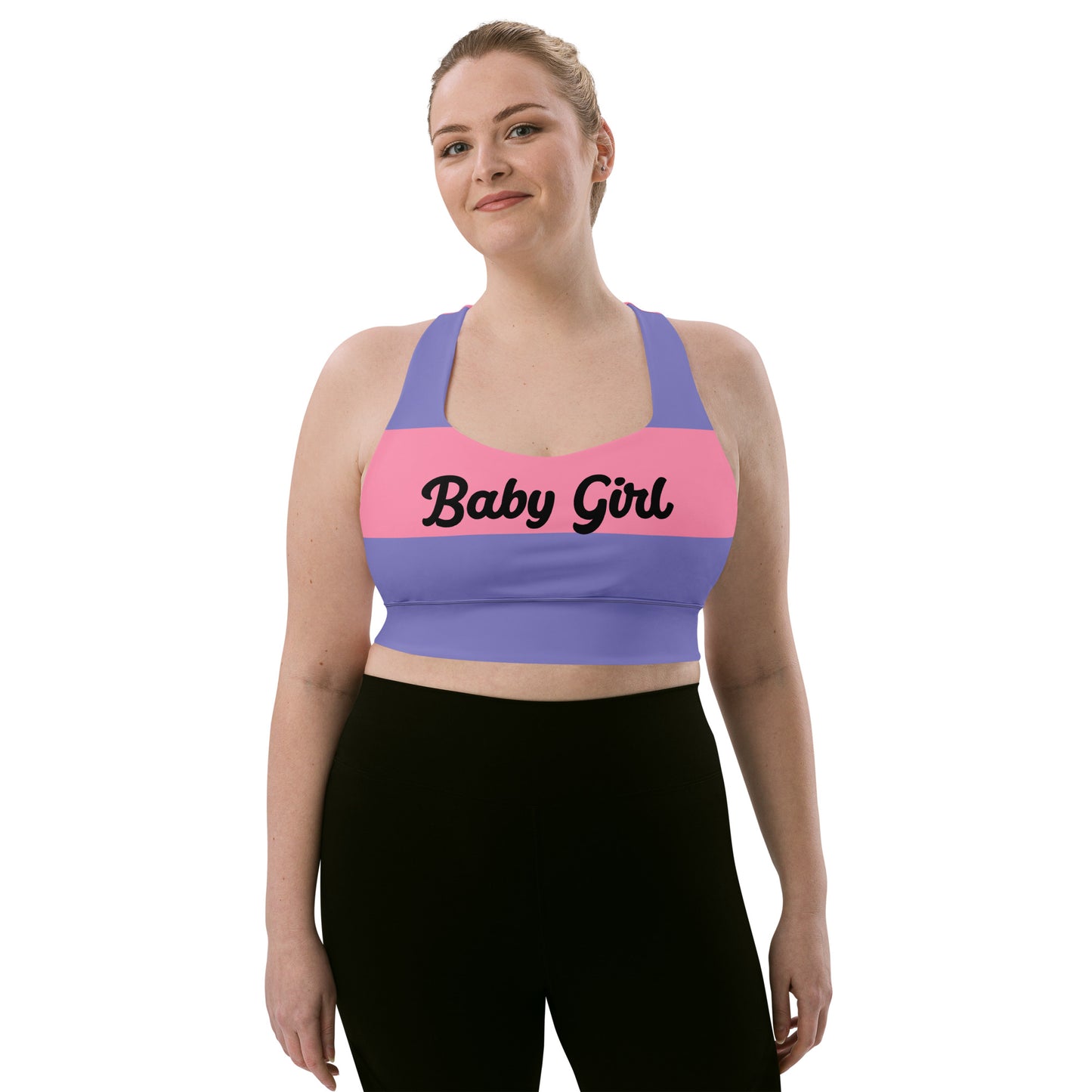 Babygirl-Longline Sports Bra 5.0