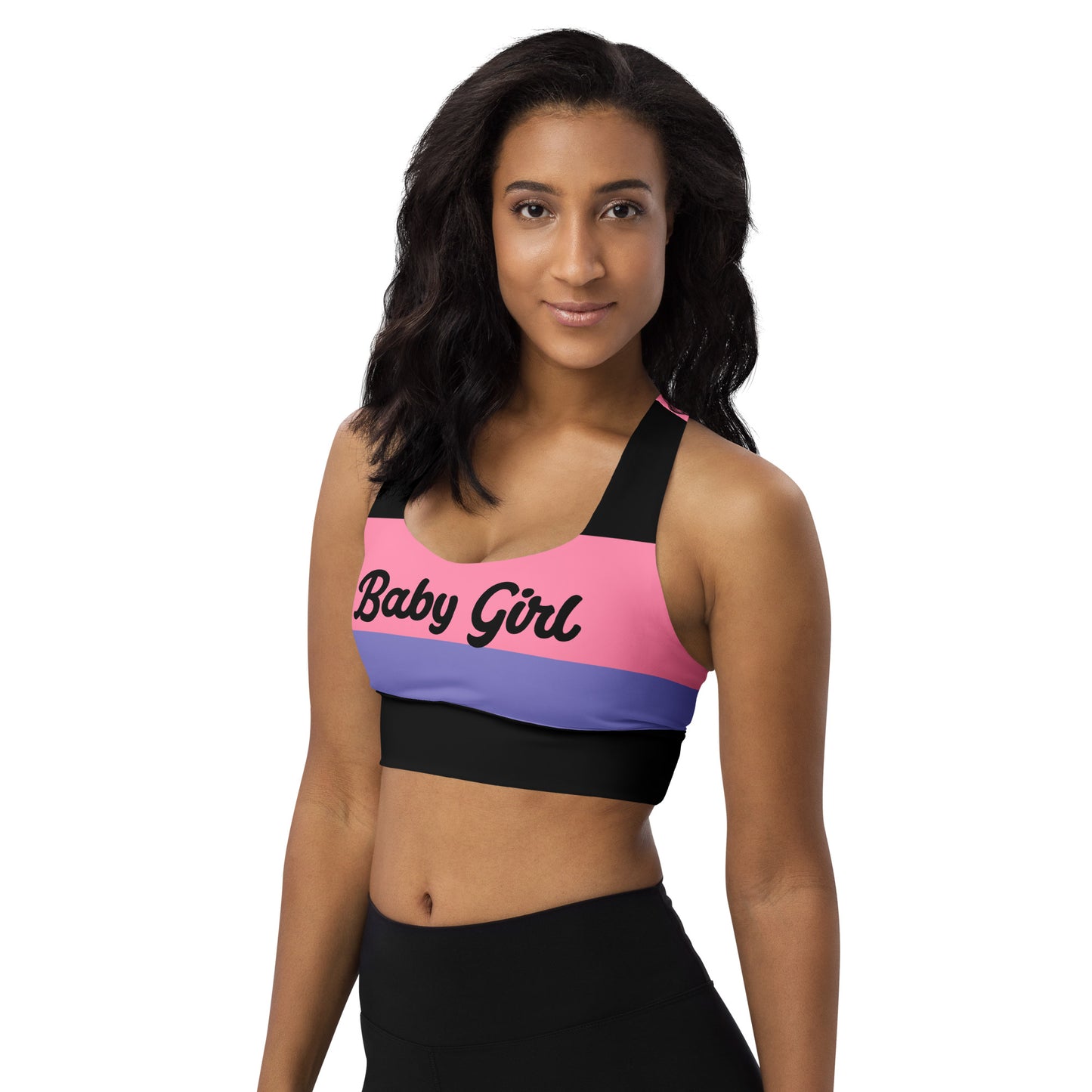 Baby Girl-Multicolor Sports Bra 4.2