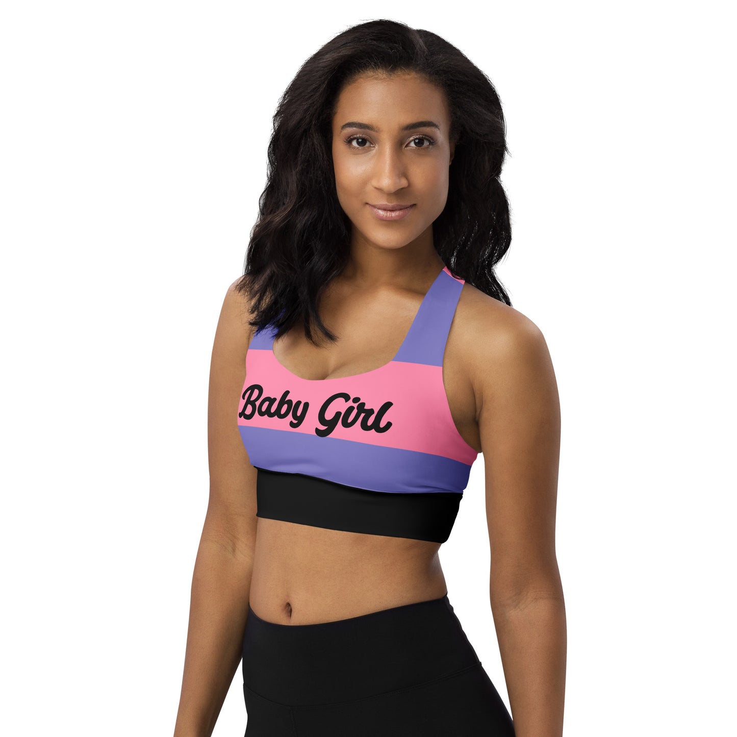Baby Girl-Multicolor Sports Bra 4.3