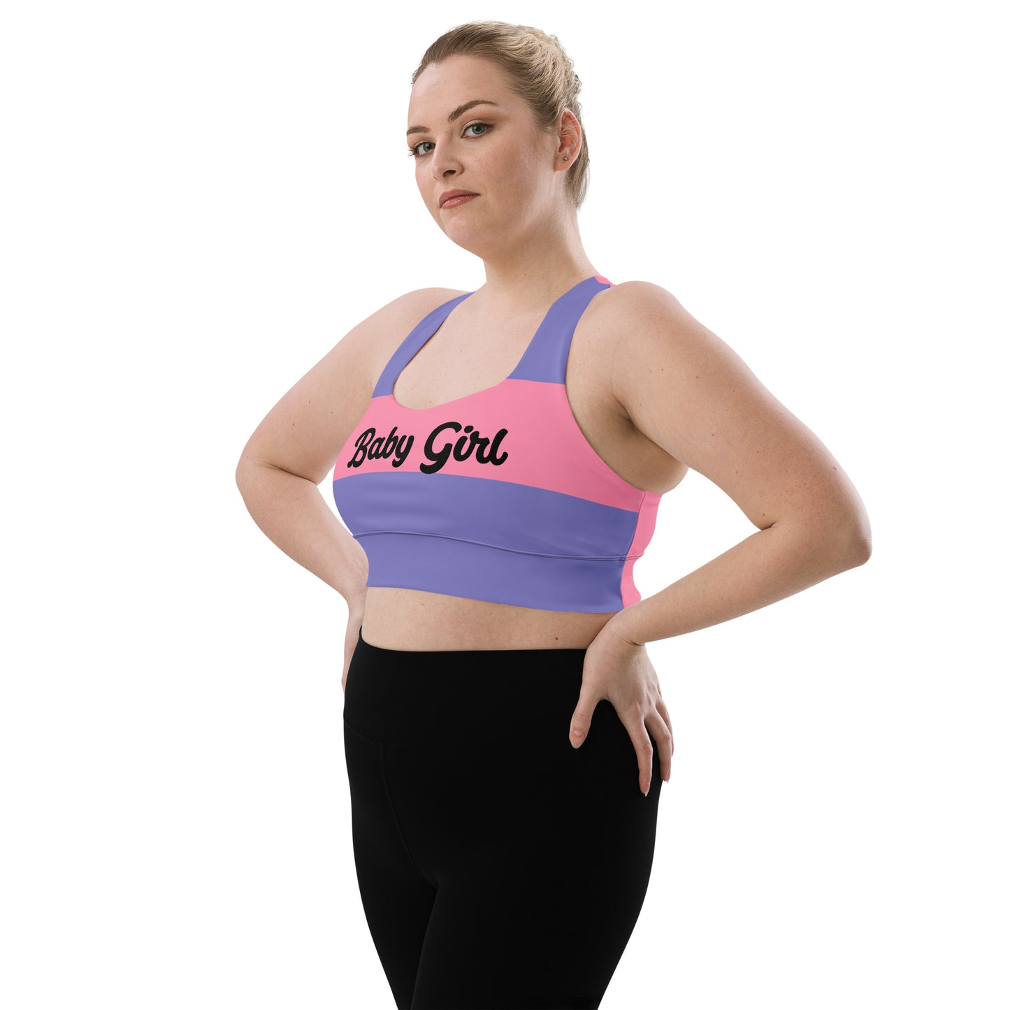Babygirl-Longline Sports Bra 5.0