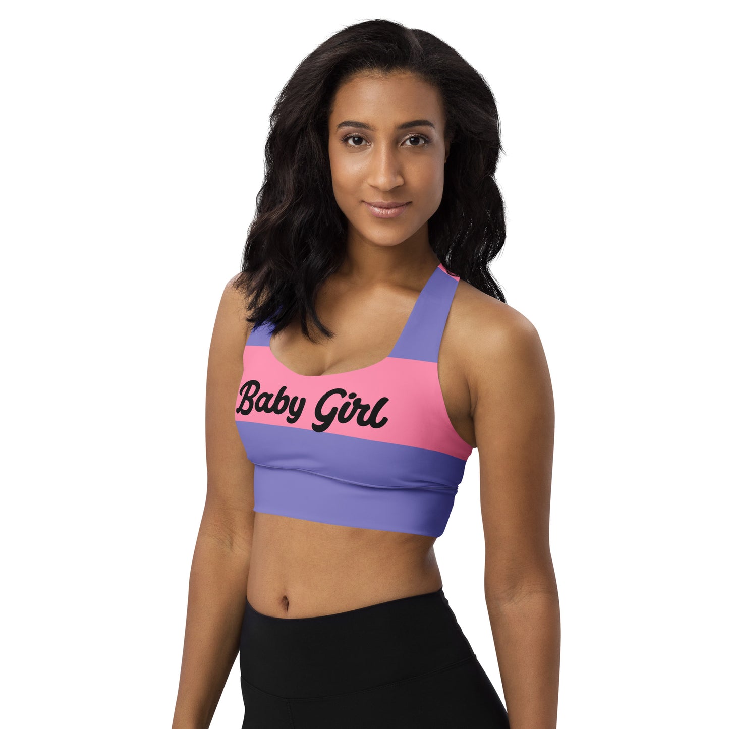 Babygirl-Longline Sports Bra 5.0