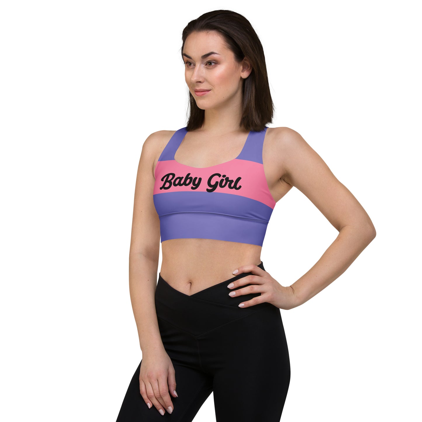 Babygirl-Longline Sports Bra 5.0