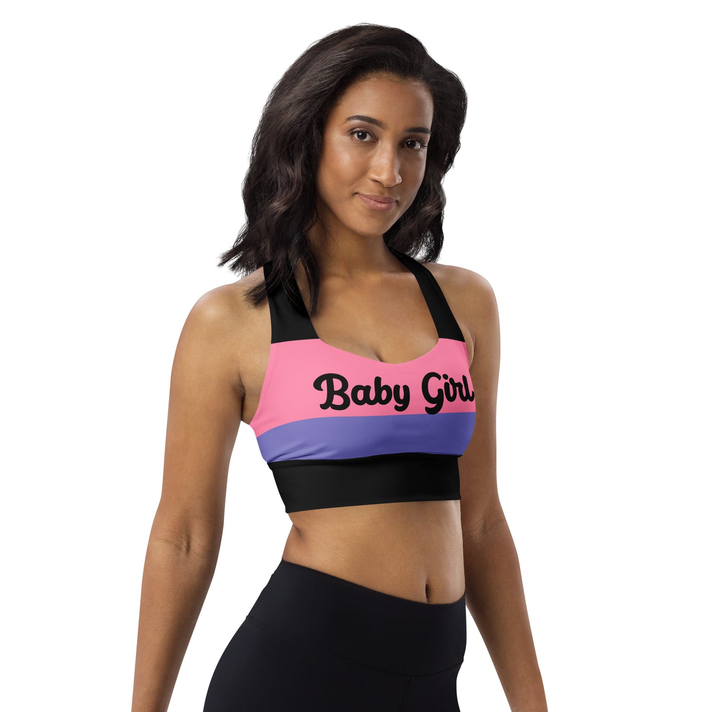 Baby Girl-Multicolor Sports Bra 4.2