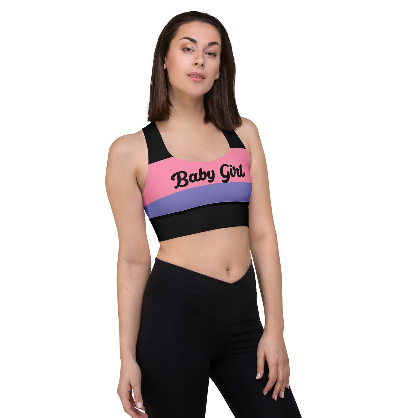 Baby Girl-Multicolor Sports Bra 4.2