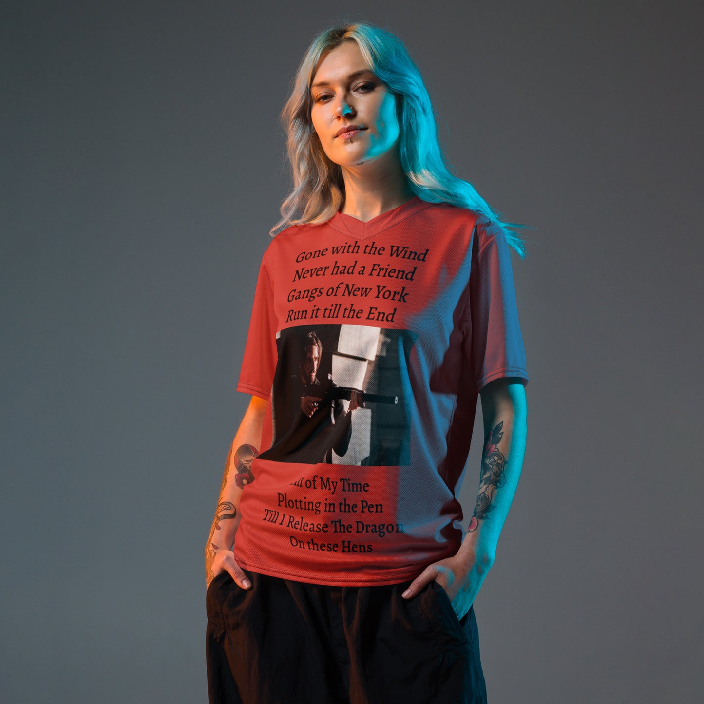 Sin City Gangster-Unisex Tshirt (Red)