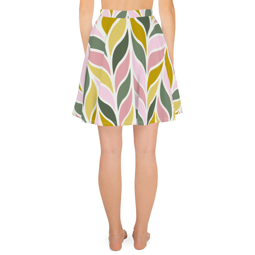 Fall leaves-Flare Skirt