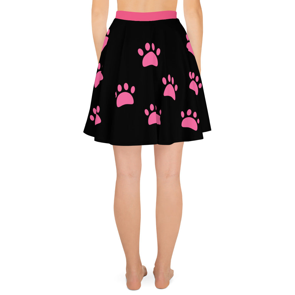 Purr Kitty-Flare Skirt