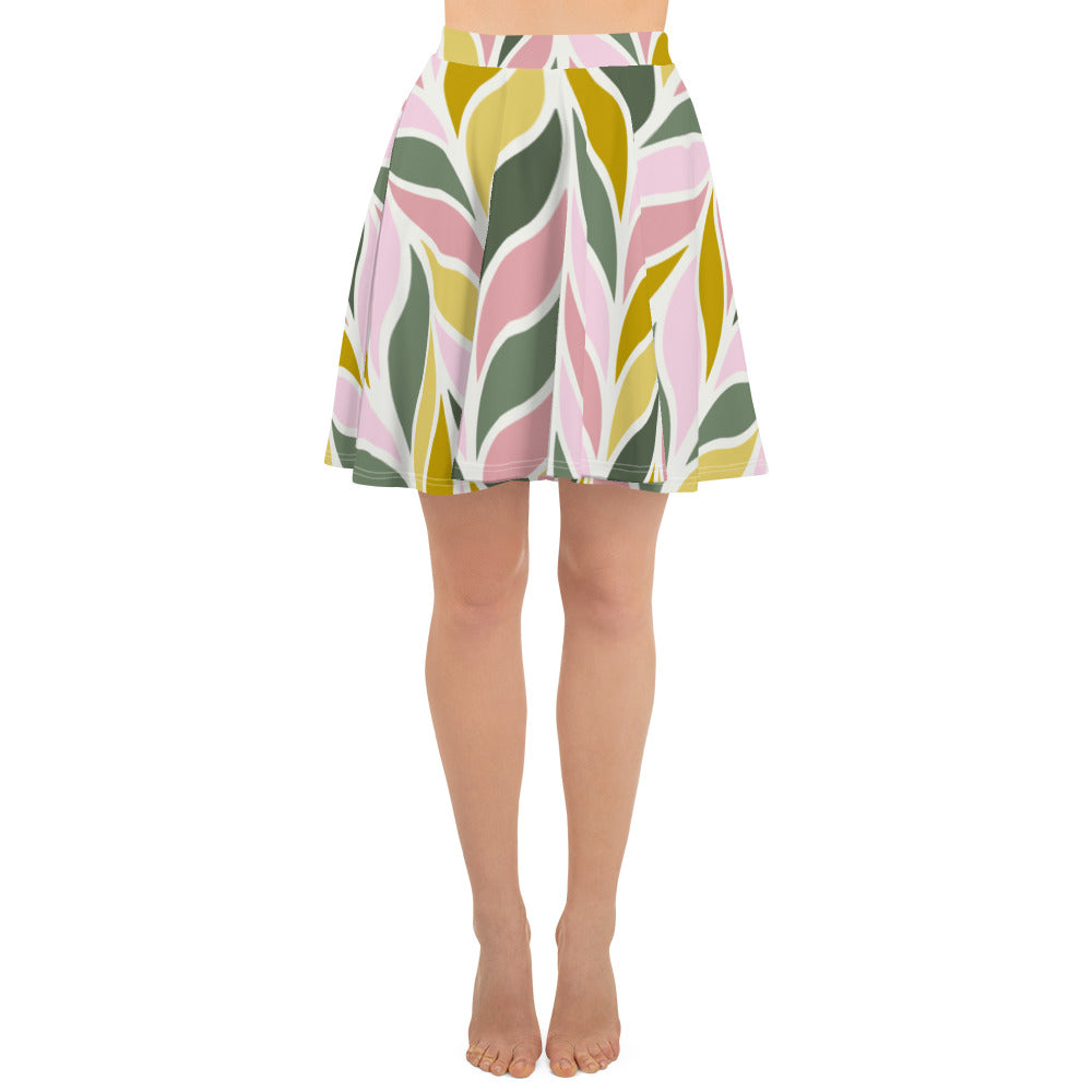 Fall leaves-Flare Skirt