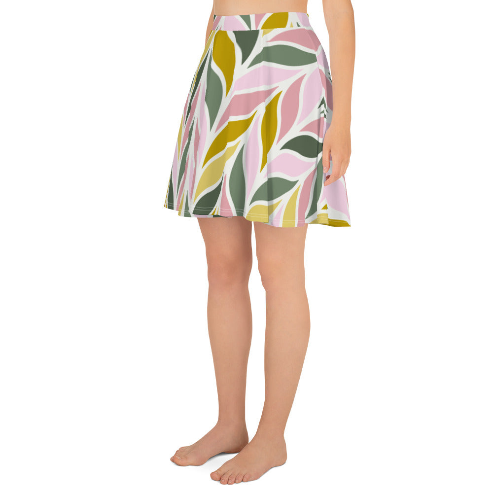 Fall leaves-Flare Skirt