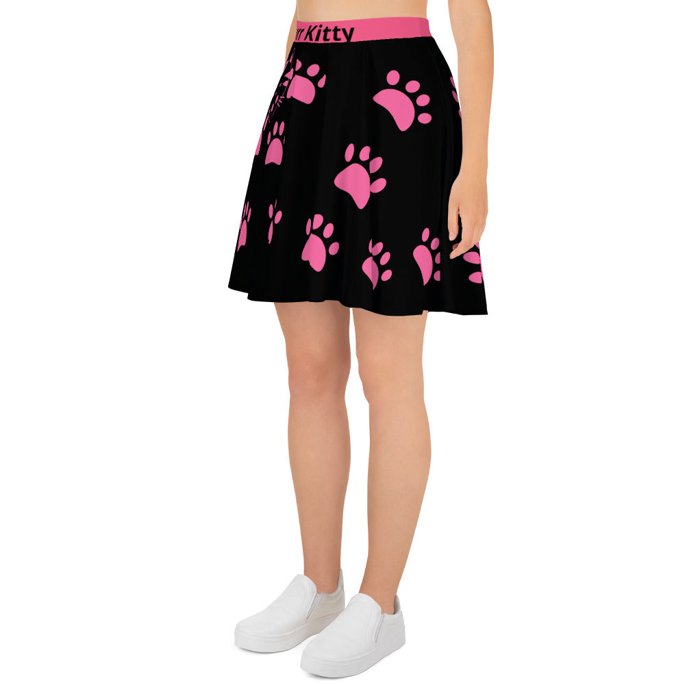 Purr Kitty-Flare Skirt 2
