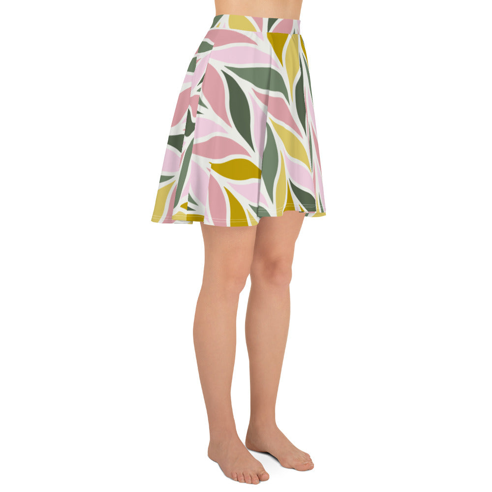 Fall leaves-Flare Skirt