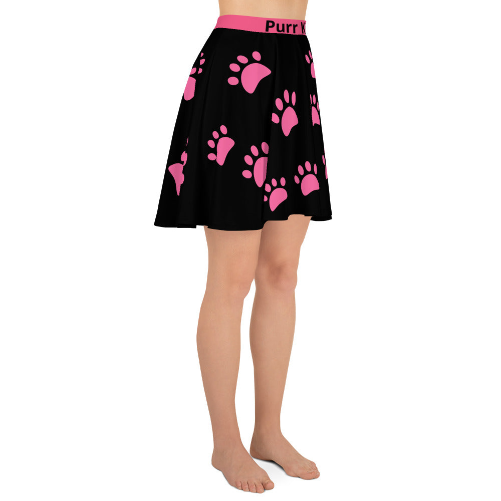 Purr Kitty-Flare Skirt