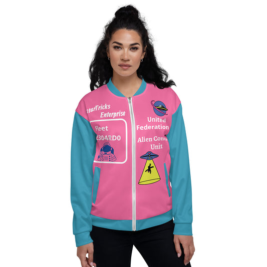 StarTricks Enterprise Jacket- Pink&Turquoise